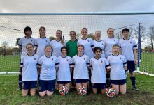 Girls' Football team compete in first ever match at Shrewsbury School