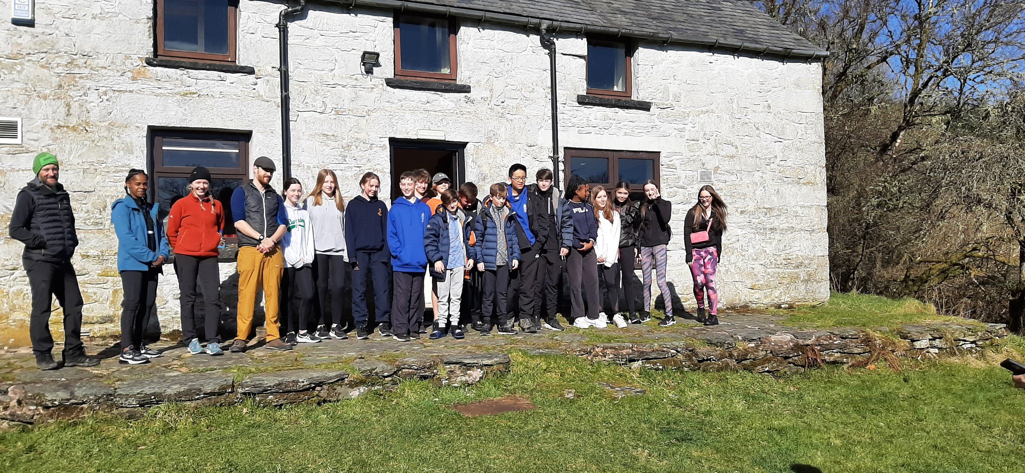 Salopians share first residential trip to Talargerwyn with The Shewsy