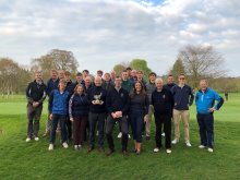 Old Salopian Golfers take on the School Team at Hawkstone Park Golf Club