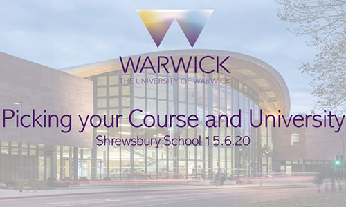 Warwick University Shrewsbury School