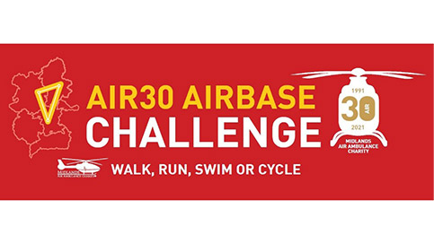 Kate’s charity challenge raises more than £1,200 for Midlands Air Ambulance