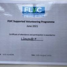 Fourth Former earns Volunteering Qualification over summer