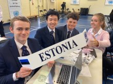 Salopians commended at first in-person MUN debate since 2019