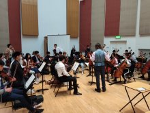 Talented musicians entertain at String Festival Day