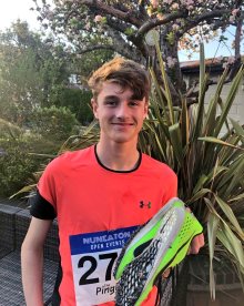 Jack gains new PB in 800m race