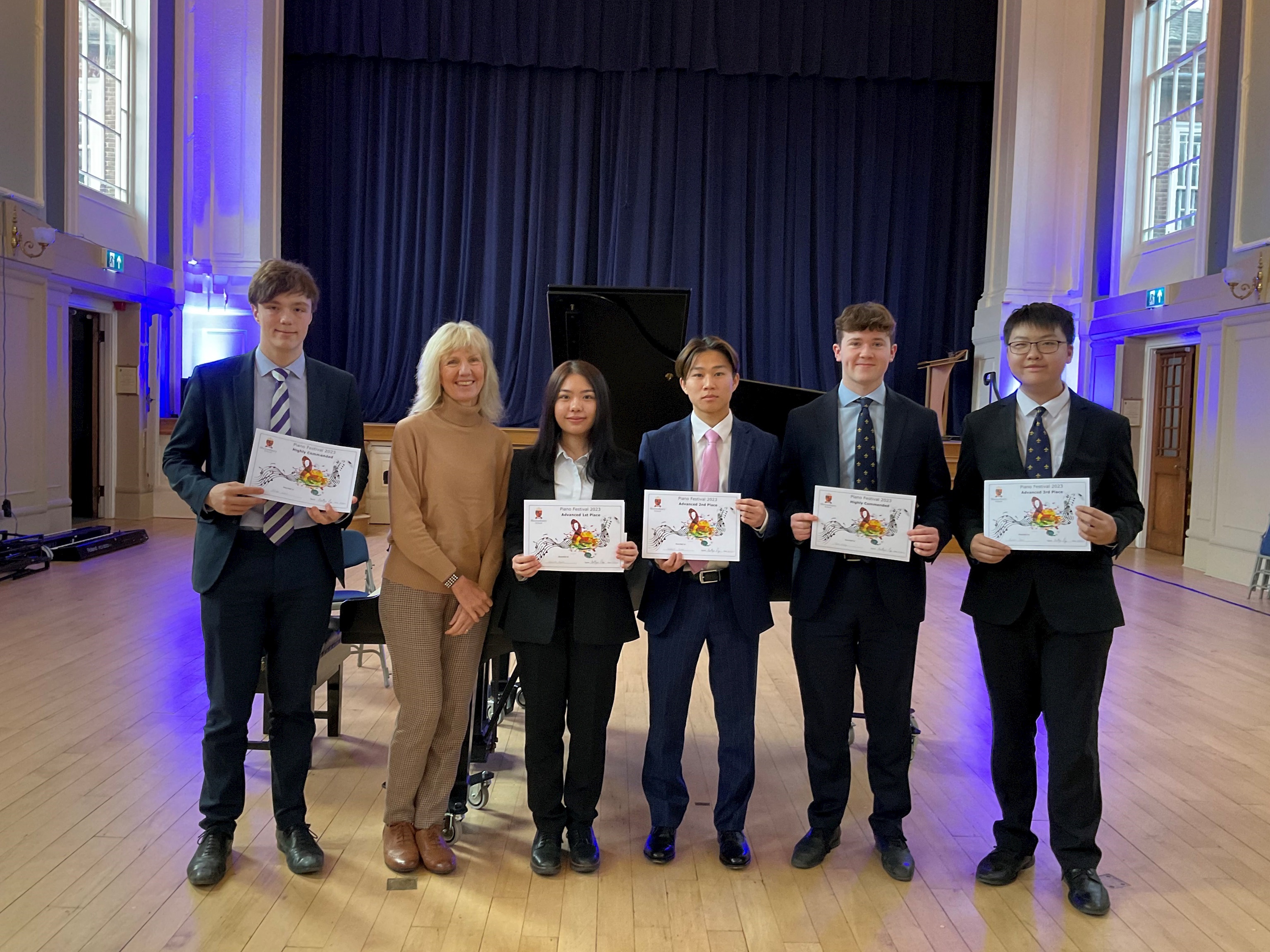 Pupils enjoy workshops at Piano Festival 