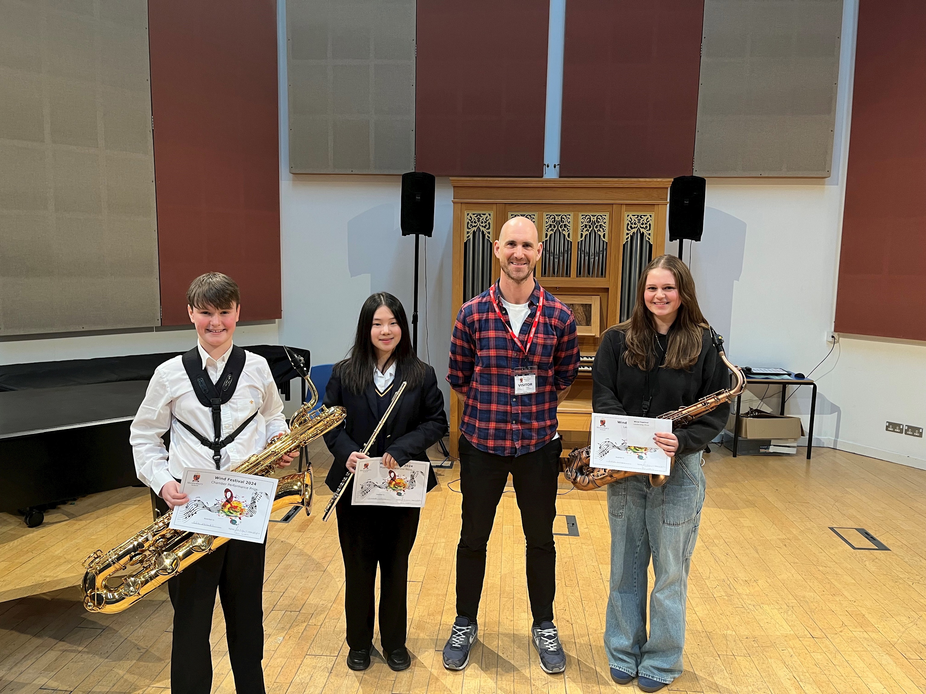 Wind Festival musicians 'deliver some of the finest playing' at annual competition