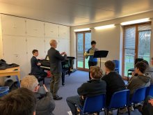 "Enthusiastic young brass players" commended at Competition 