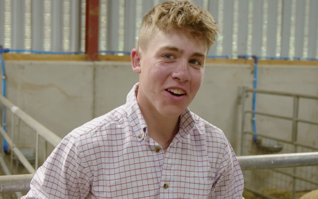 Sixth Former's family farm is a winner on BBC programme 