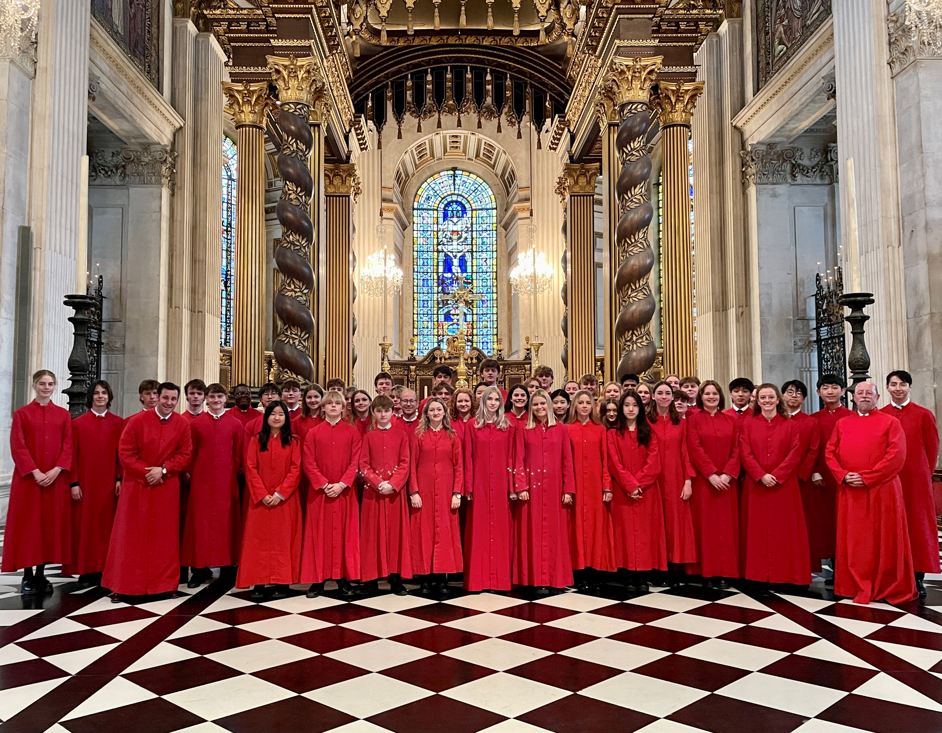 Shrewsbury choristers perform Evensong at iconic St Paul's Cathedral  