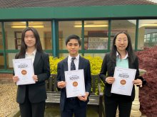 Students enjoy success in 2023 Chemistry Olympiad 