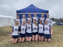 Girls' 1st X Lacrosse Team make Shrewsbury history at National Schools' Championships