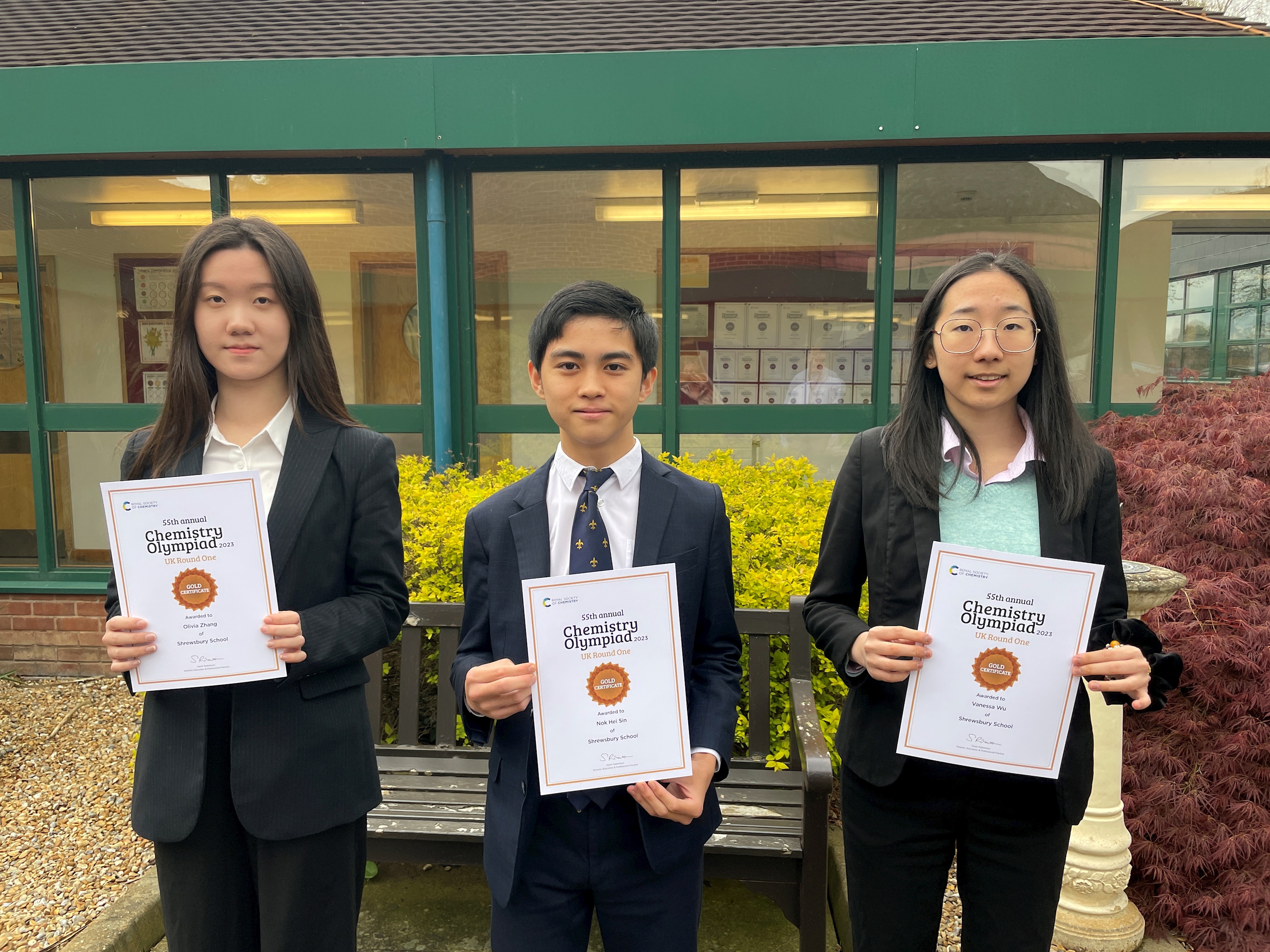 Students Enjoy Success In 2023 Chemistry Olympiad | News | Shrewsbury ...