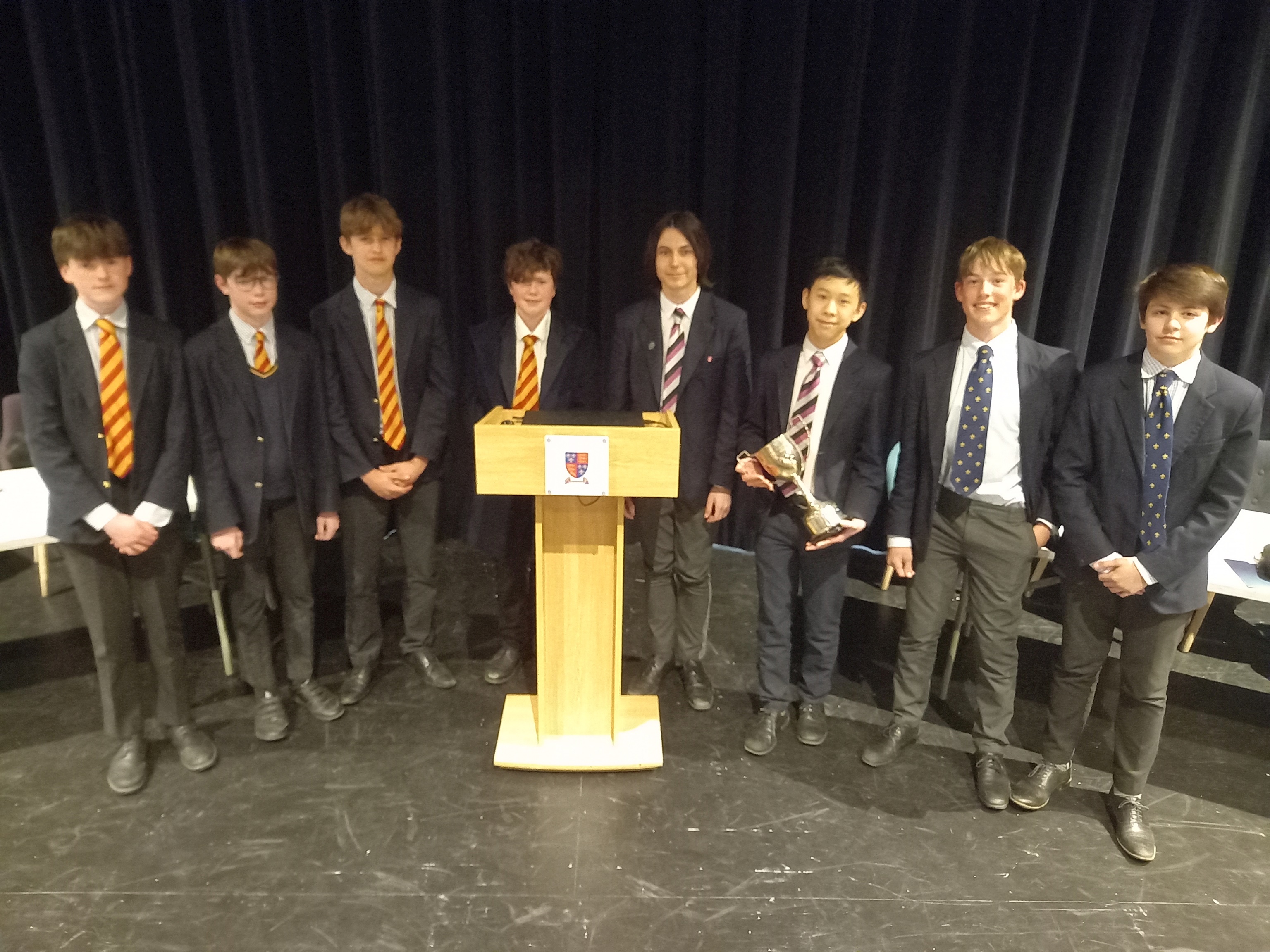 School House wins "fiercely contested" Junior House Debating Competition 