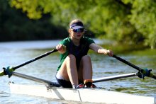 Historic sculling races see 65 crews take to the water 