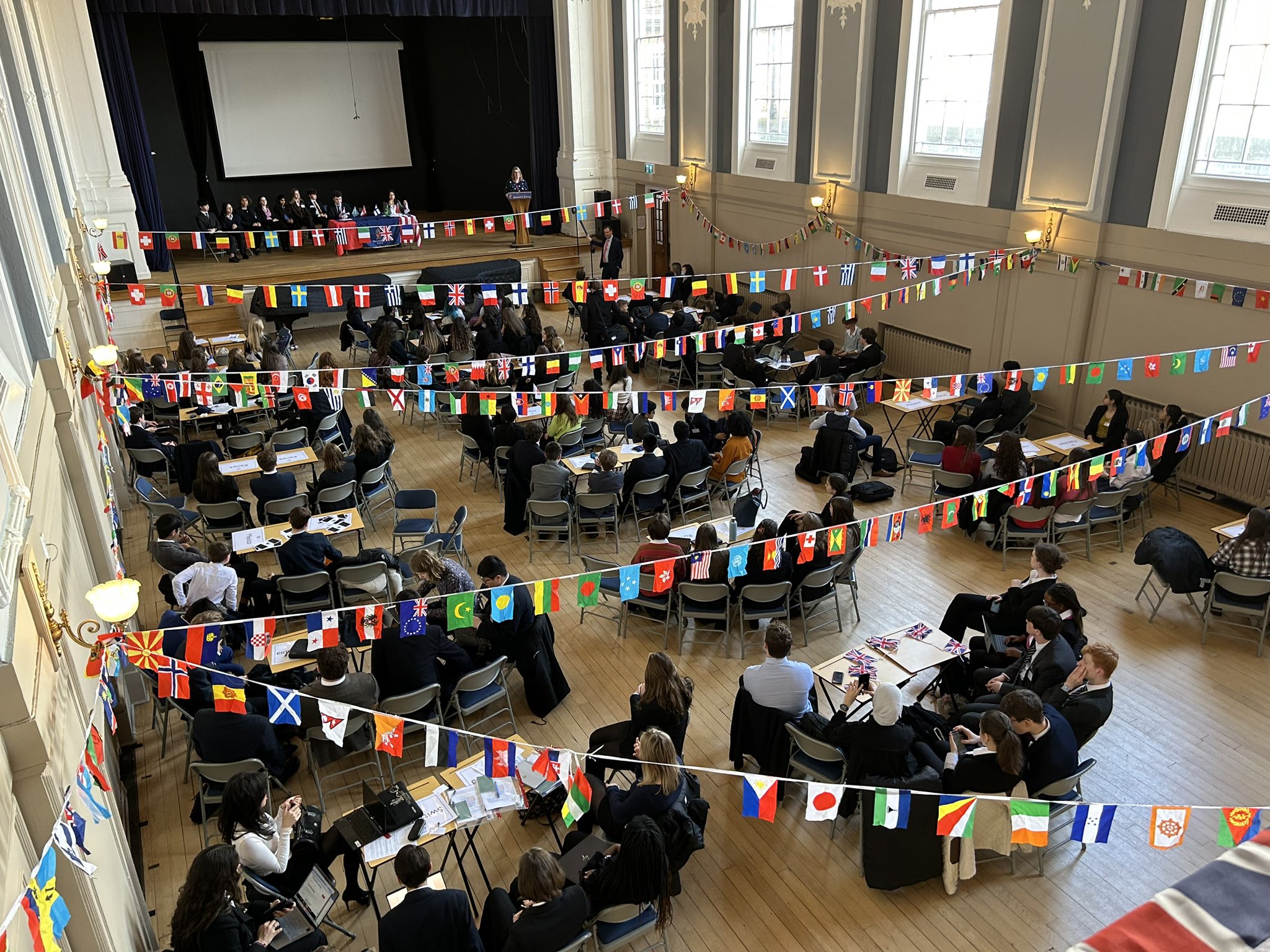 Awards for MUN delegates at Cheadle Hulme Conference