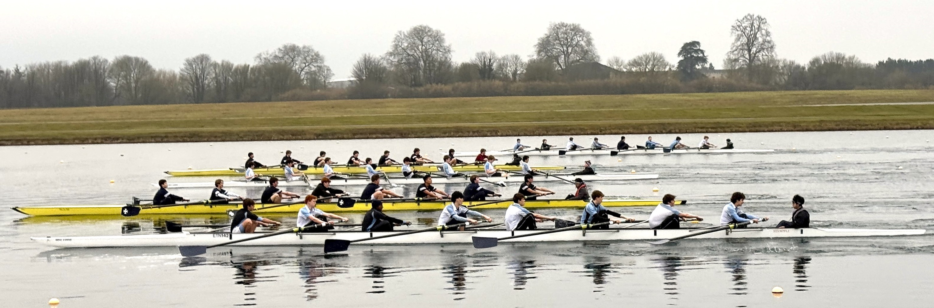 Rowing crews impress at Dorney Lake fixtures with Eton and Latymer