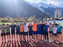 Hunt runners enjoy stunning Chamonix scenery for half term trip