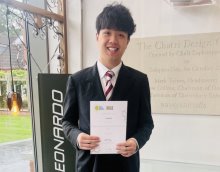 Sixth Form pupil earns Gold CREST Award  