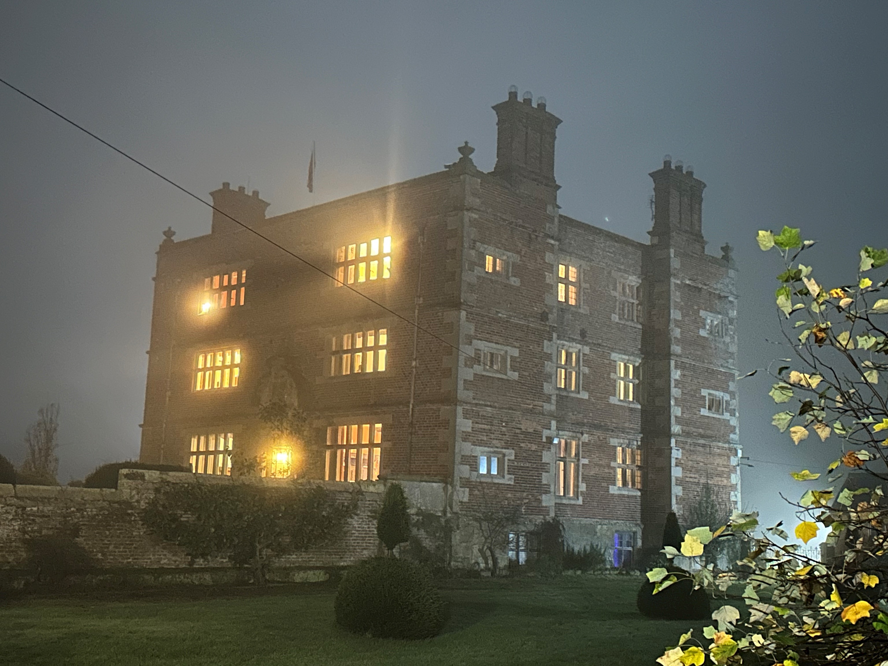 An atmospheric evening at Soulton Hall for the SSPA and the Salopian Club